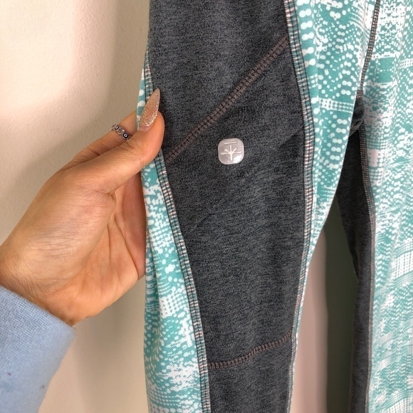 Soybu turquoise grey leggings medium - Picture 5 of 6